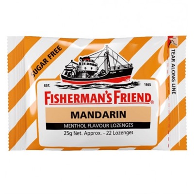 Конфеты от кашля и боли в горле Fisherman's Friend 25 гр 3 вкуса