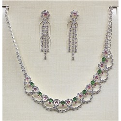 Комплект украшений Jewelry 011, серебро