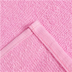 Набор махровых декоративных салфеток Этель Beautiful, 30×30 см - 8 шт, фуксия, 100% хлопок