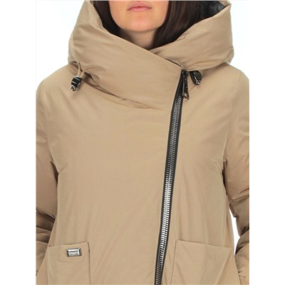 9082 BEIGE Куртка зимняя женская (200 гр. холлофайбера)