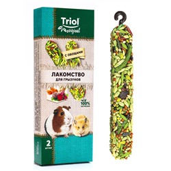 Лакомство "Triol" для грызунов с овощами, 2 шт, 50г