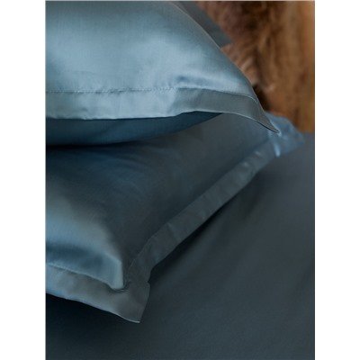 Наволочка SL Home Tencel 70*70+3 см , цв. серо-голубой