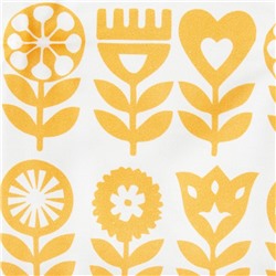 Подушка на стул "Этель" Yellow garden 42х42см, 100% хл, 190 г/м2