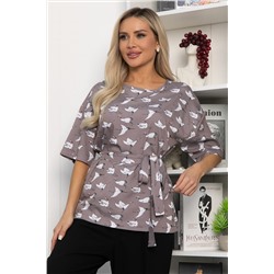 Блуза Аделаида (бежевая) Б13816-25М