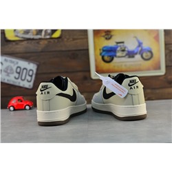 Найк Аир Форс 1 из натуральной плотной кожи