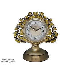 525-053 Часы настольные (х12) Полистоун