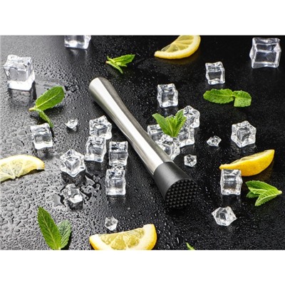 Мадлер - толкушка Magistro «Сталь», 20.5 см