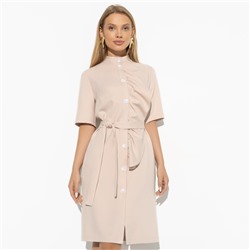 Платье, Счастье свободы (beige, с поясом)