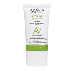 Aravia Laboratories BB-крем против несовершенств / Anti-Acne BB Cream, 13 светло-бежевый, 50 мл