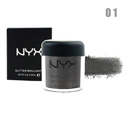 Тени для век Glitter Brilliants NYX (рассыпчатые) № 1 8 g
