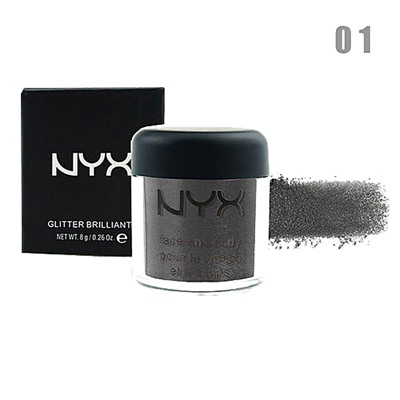Тени для век Glitter Brilliants NYX (рассыпчатые) № 1 8 g