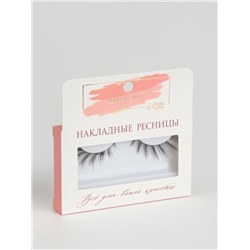 Ресницы накладные «Стрелка», 13-18 мм, без клея, чёрные