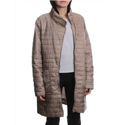K-532 BEIGE Куртка демисезонная стеганая женская (70 гр. холлофайбер)