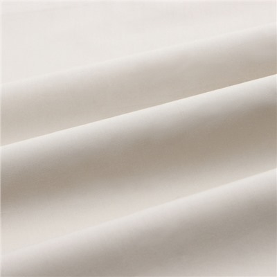 Простыня на резинке 300ТС SL Home Percale 140×200+30 см, молочный, 100% хлопок