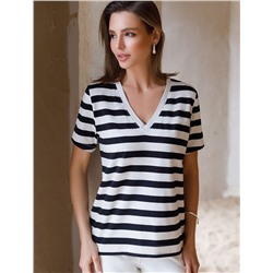 Футболка из премиального хлопка с эластаном