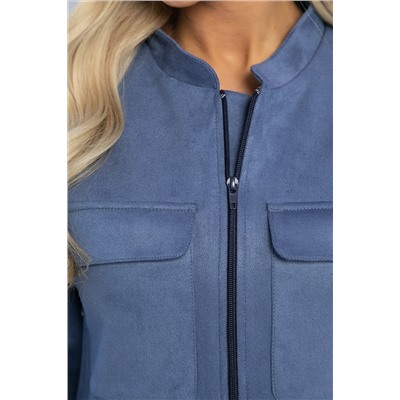 Бомбер Александра (джинс) Б13134-2М