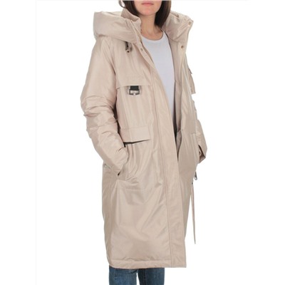 EAC293 LT.BEIGE Куртка зимняя женская (200 гр. холлофайбера)