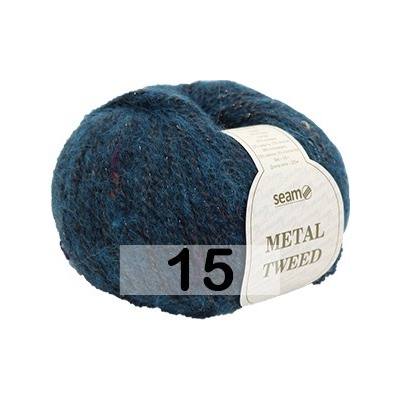 Пряжа Сеам METAL TWEED