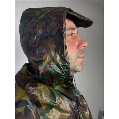 Дождевик с капюшоном непромокаемый (601) (3555)