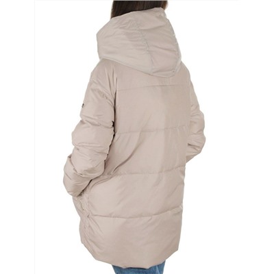 22359 BEIGE Куртка зимняя женская (200 гр. холлофайбера)