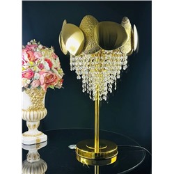 299-253 Настольная лампа 60 см (х1)Кристаллы, нержавеющая сталь