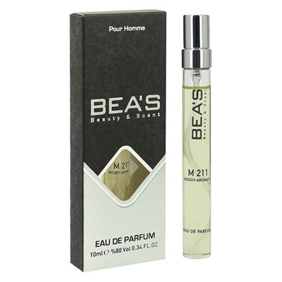 Парфюм Beas Guerlain L Homme Ideal for men M211 10 ml, Парфюм мужской Beas M211 создан по мотивам аромата Guerlain L Homme Ideal