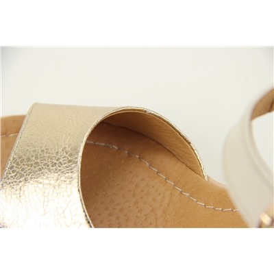 Босоножки ED'ART 6008.624'be.gold-biege R
