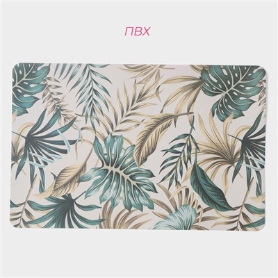 Салфетки сервировочные на стол Доляна Flores, 4 шт., 28×43 см