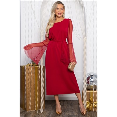 Платье вечернее Милания (красное) П14455-39М