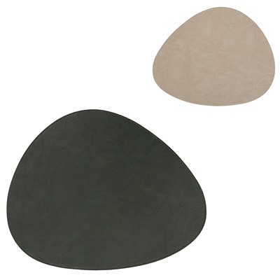 Салфетка сервировочная Drop, 33х41 см, зеленая/бежевая