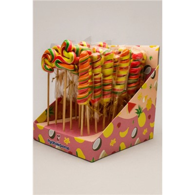 Леденцы "Фигурный набор", тутти-фрутти (шоубокс - 30 шт.)