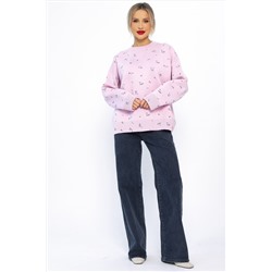 Свитер оверсайз Анита (сиреневый) Б14760-1М