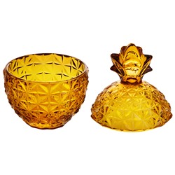 ЕМКОСТЬ ДЛЯ ХРАНЕНИЯ "PINEAPPLE" 9*9*14 СМ/200 МЛ