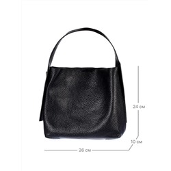 JS-99106-04 черная сумка женская Jane's Story