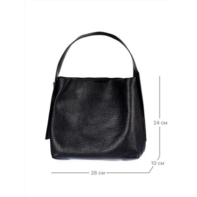 JS-99106-04 черная сумка женская Jane's Story