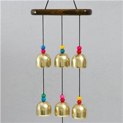 Музыка ветра «Эйфелева башня», металл, 7 колокольчиков, 60 см