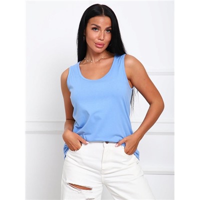 Женская майка Асса / серо-голубой