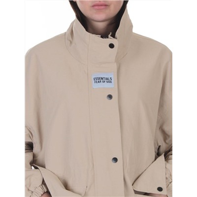 3089 BEIGE Куртка демисезонная женская (100 гр. холлофайбер)