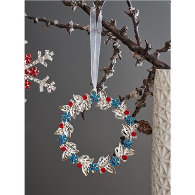 Набор елочных украшений Christmas diamonds из коллекции New Year Essential, 4 шт.