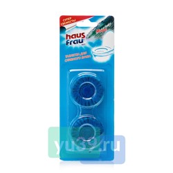 Таблетки чистящие Haus Frau Море для унитаза, 50 гр., 2 шт.