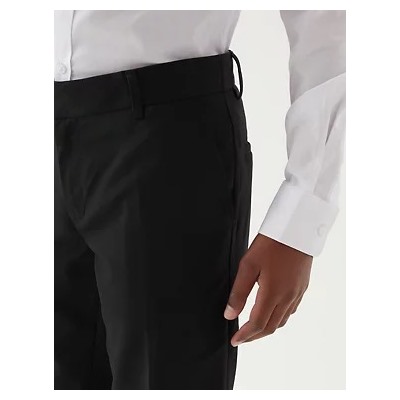 Boys' Skinny Leg Longer Length Trousers (2-18 Yrs)