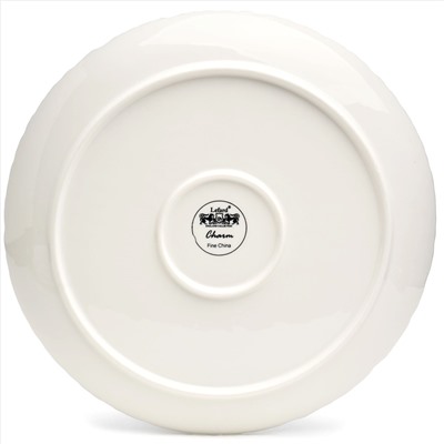 НАБОР ТАРЕЛОК ОБЕДЕННЫХ LEFARD "CHARM" 2 ШТ. 26*2,5 СМ (С ЗОЛОТОЙ ЛИНИЕЙ)