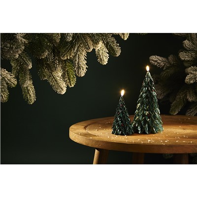 Свеча декоративная Festive flame из коллекции New Year Essential, 12 см