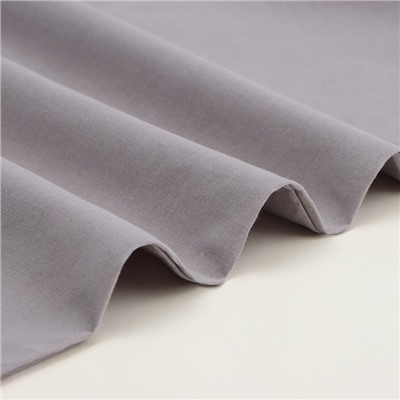 Пододеяльник SL Home Cotton 180*220 см, цв.серый, 100% жатый хлопок