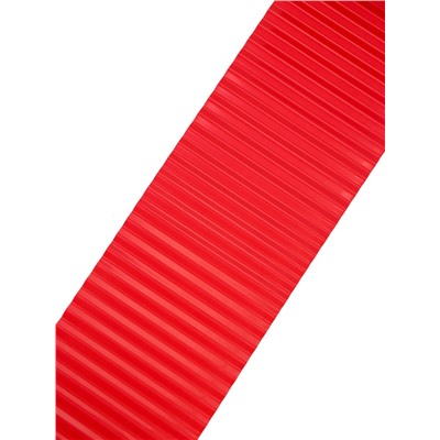 Лента бордюрная, 20 см×9 м, толщина 0.6 мм, пластиковая, гофра, красная, Greengo