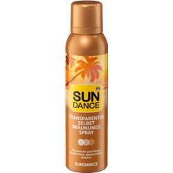 SUNDANCE Selbstbraunungsspray transparent Прозрачный спрей для автозагара, 150 мл