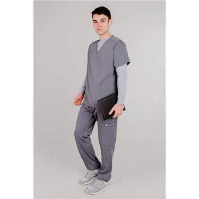 Топ медицинский мужской 6-03-05-1 / Silva 46 Coal