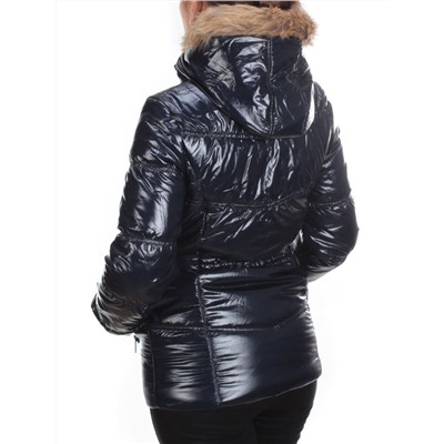 B-53 DARK BLUE Куртка зимняя облегченная женская NO NAME (100 гр. холлофайбер)