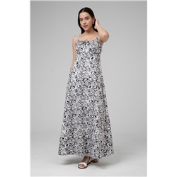 Сарафан женский 25-592L1-44 02/серый/абстракция