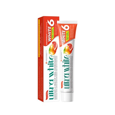 Ультраотбеливающая зубная паста с грейпфрутом SADOER Grapefruit Toothpaste, 100 гр